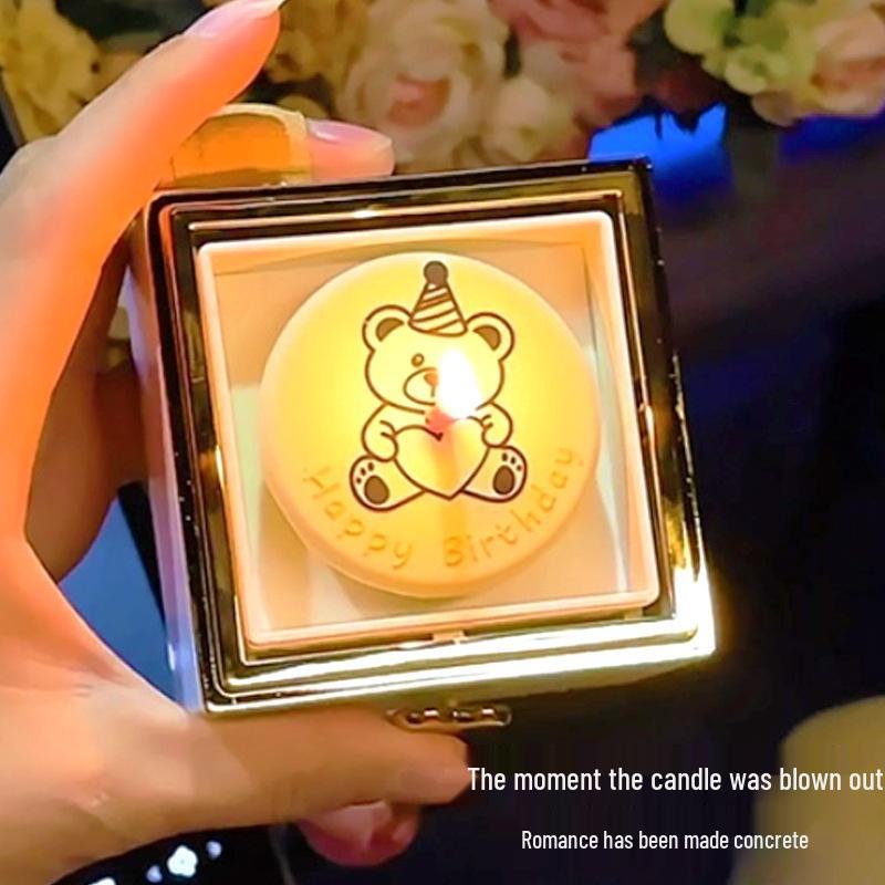 S925 Silver Four-Leaf Clover Necklace In Rotating Surprise Gift Box for Christmas, Valentine's, or Birthday