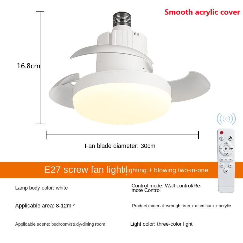 

Современный невидимый потолочный вентилятор с пультом, диммируемый светодиодный патрон E27, умные скрытые вентиляторы для столовой, потолочные светильники с вентилятором для спальни, AC85-265V 40W&85-265V&3