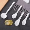 10pcs Spoon Set Japanese Diamine Thickened Soup Spoon Korean Spoon Kitchen Utensils Accessories Restaurant Commercial