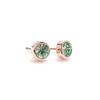 Labamku Green Gold Earrings Crystal Women