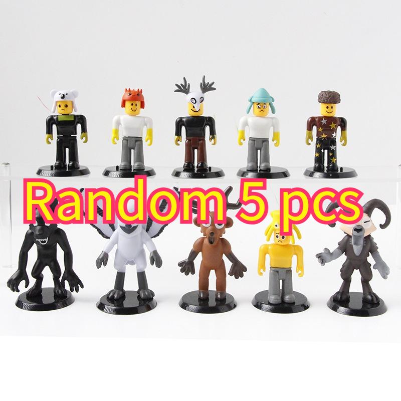 New 99 Nights in The Forest Model Toys Deer Owl Goat Monster Collection Desktop Ornament Toy Kids Birthday Christmas Gift