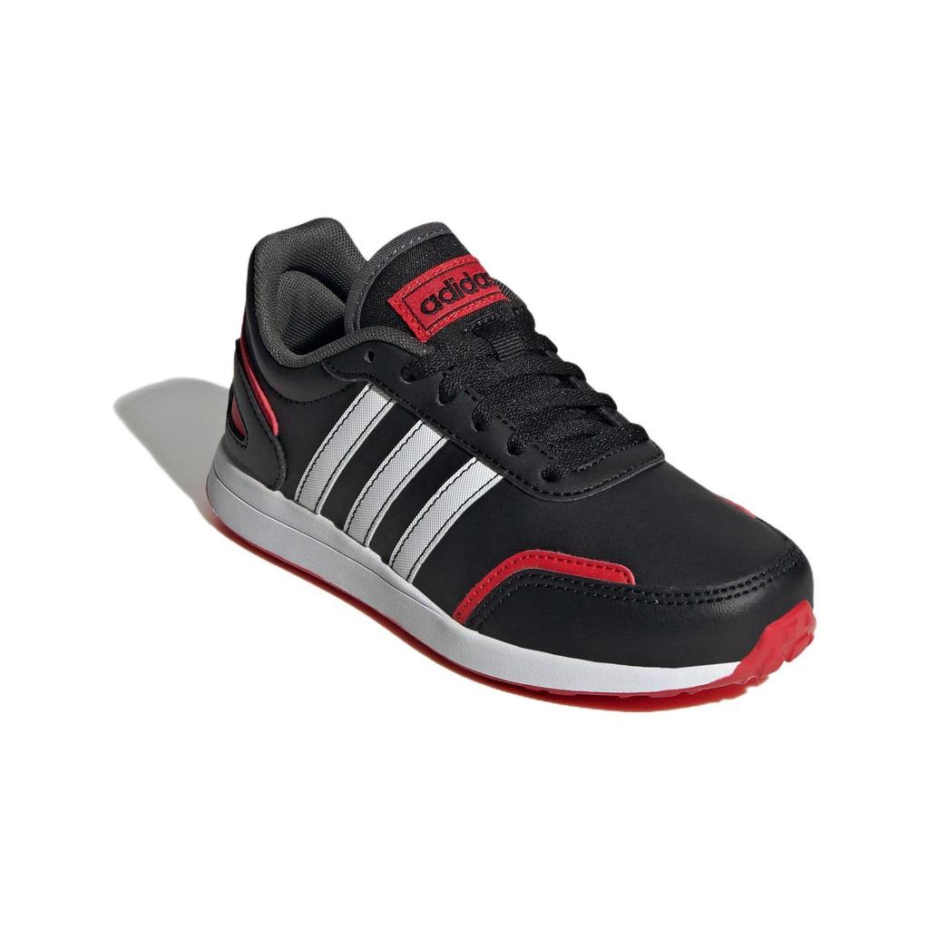 Adidas Neo Vs Switch 3 Round Toe Shock Absorbing Durable Low Top Casual Shoes Kids Casual Shoes Black GW6619