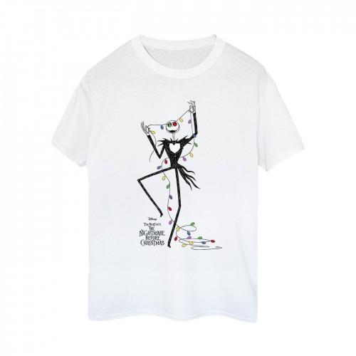 The Nightmare Before Christmas Womens/Ladies Lights Cotton Boyfriend T-Shirt