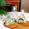 50Pcs Lindo Desenho Animado Para Triângulo Bola De Arroz Embalagem Saco Nori Onigiri Sushi Saco Sushi Making Mold Bento Acessórios