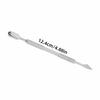 Double Ended Stainless Steel Nail Scraper Nail Polish Peeler  Foot and toenail maintenance