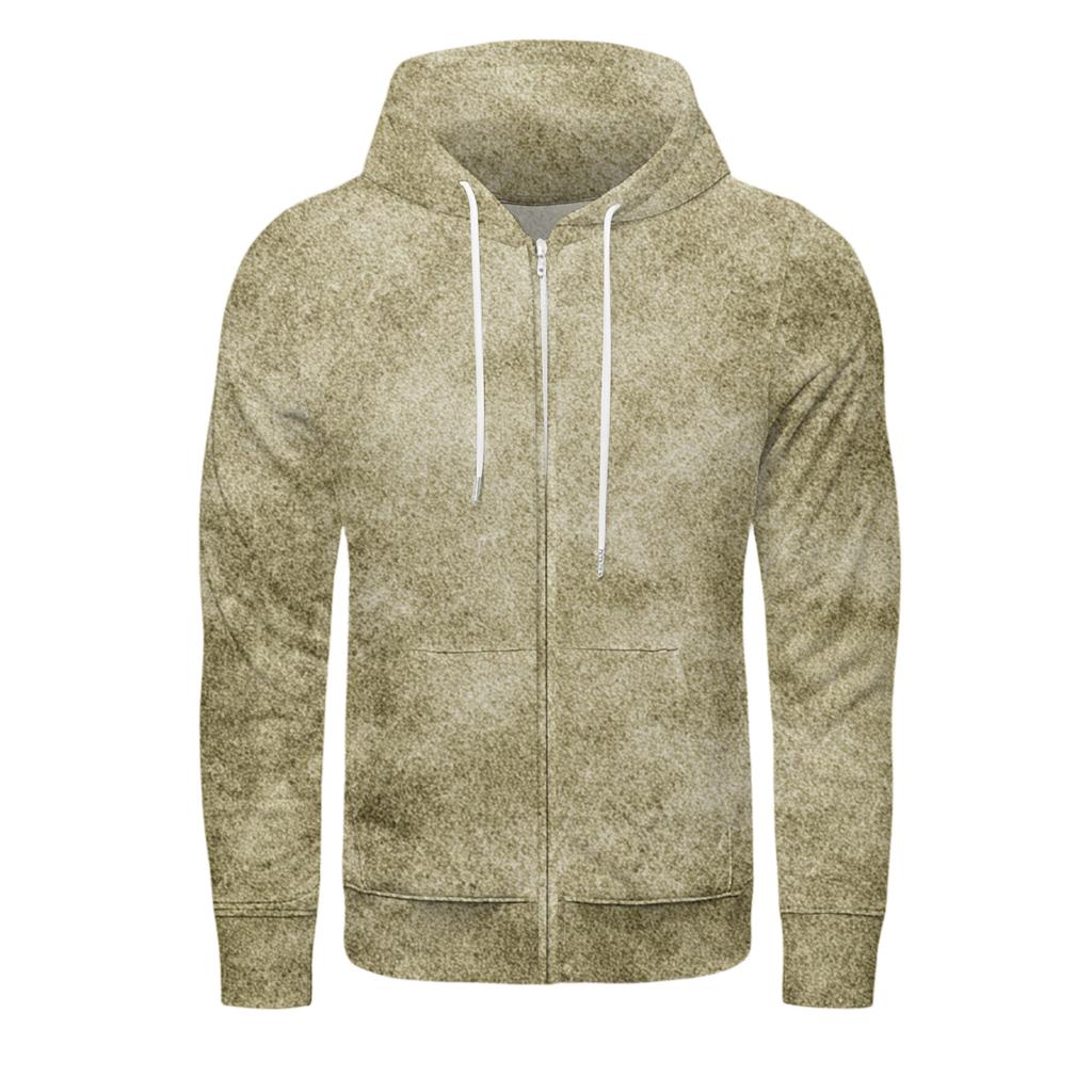 Herre Løstsittende Fritidsjakke med Hette og Snøring