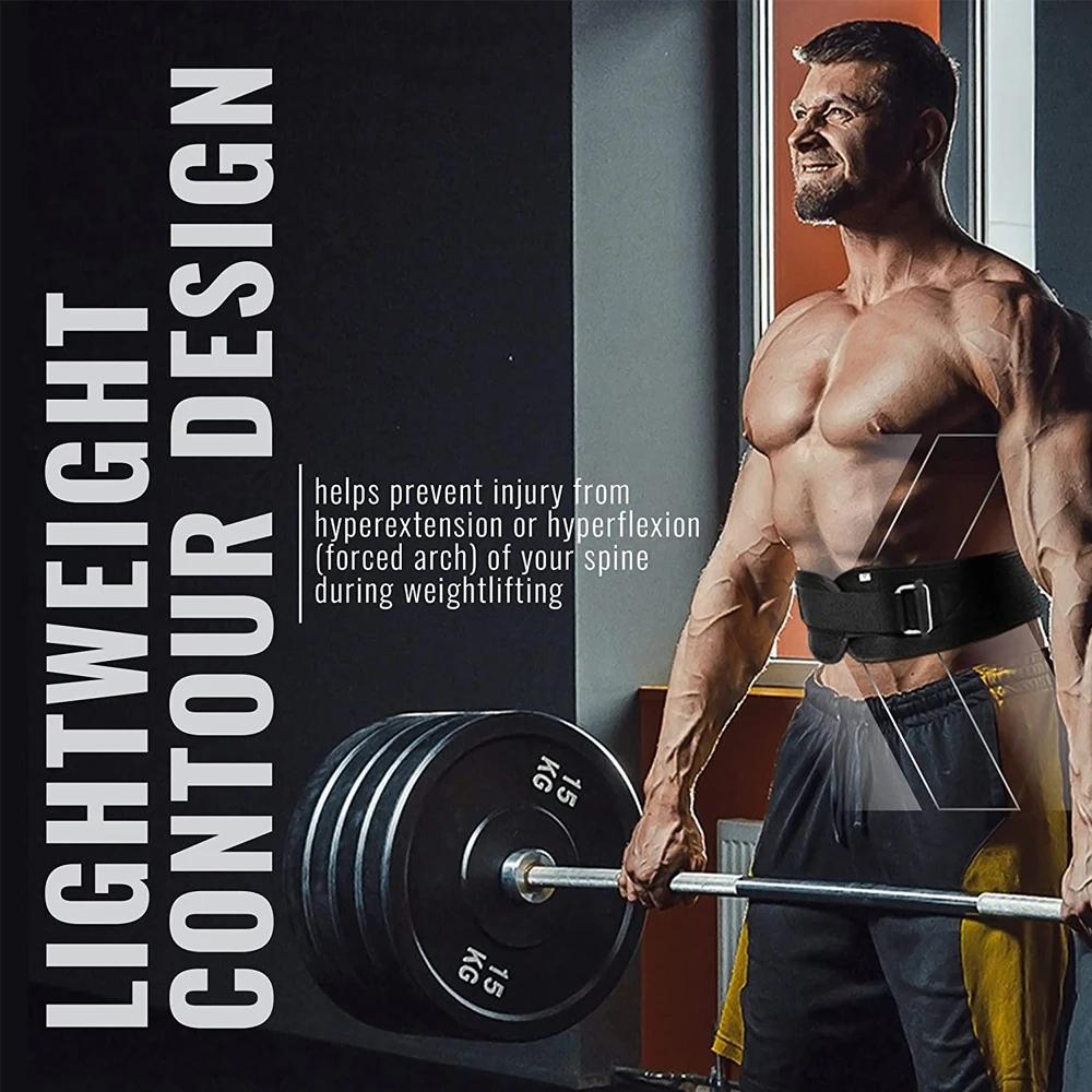 Ceintures de Taille d'Haltérophilie Fitness Sport Soutien Lombaire Dorsal Entraînement Gymnastique, Force Athlétique, Entraînement de Force, Squat, Haltérophilie