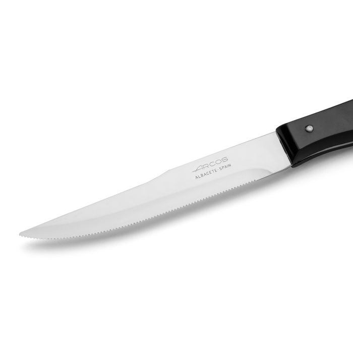 Couteau de table - ARCOS - AR372400 - Monobloc - Acier inoxydable - Lame 11 cm