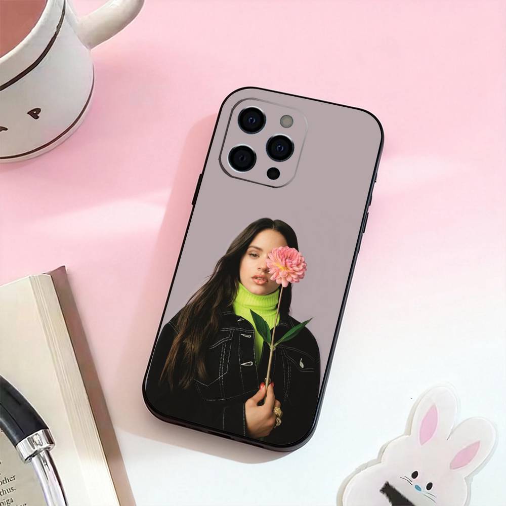 Singer Rosalia Phone Case For iPhone 17,16,15,14,13,12,11 Plus,Pro,Max,XS Silicone Soft Cover