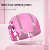 Bonnet de bain extensible Disney pour enfants aux cheveux longs