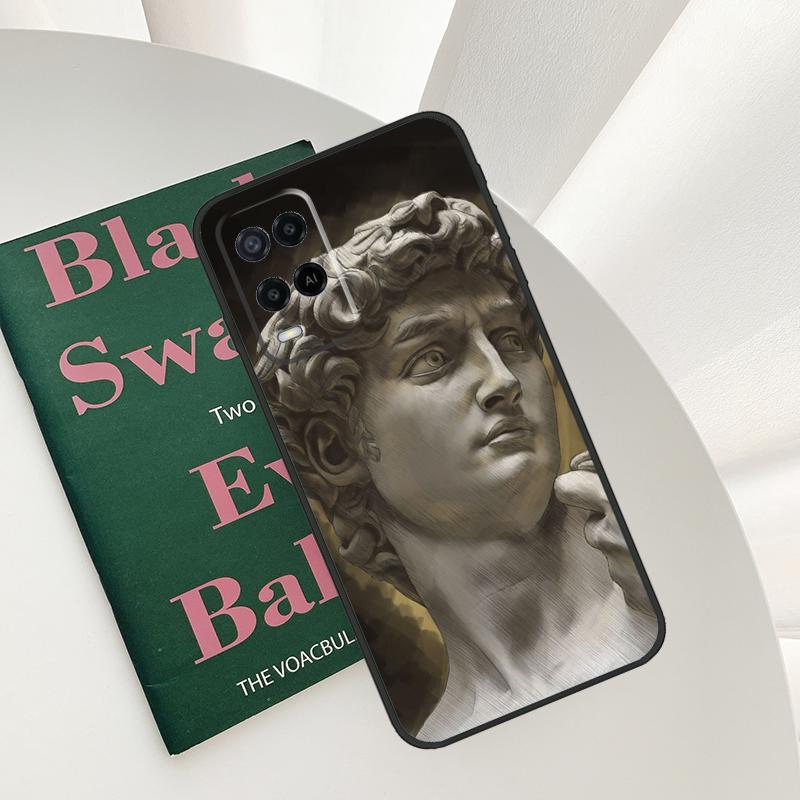 Renaissance Art Painting For OPPO A5 A6 Pro A15 A17 A77 A16 A76 A96 A18 A38 A58 A78 A98 A54 A74 A94 A40 A60 A80 Case