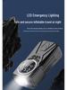 Car Wireless Inflator & Jump Starter Power Bank with Emergency Air Pump.