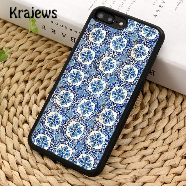 Moroccan Tiles Pattern Phone Case Cover For iPhone 17 Air 16 15 14 plus 12 13 pro max coque Shell Fundas