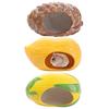 Pet Supplies Ceramic Hamster Nest Cooling Cute Pet Hiding House Creative Cartoon Hamster Bed Desktop Ornament