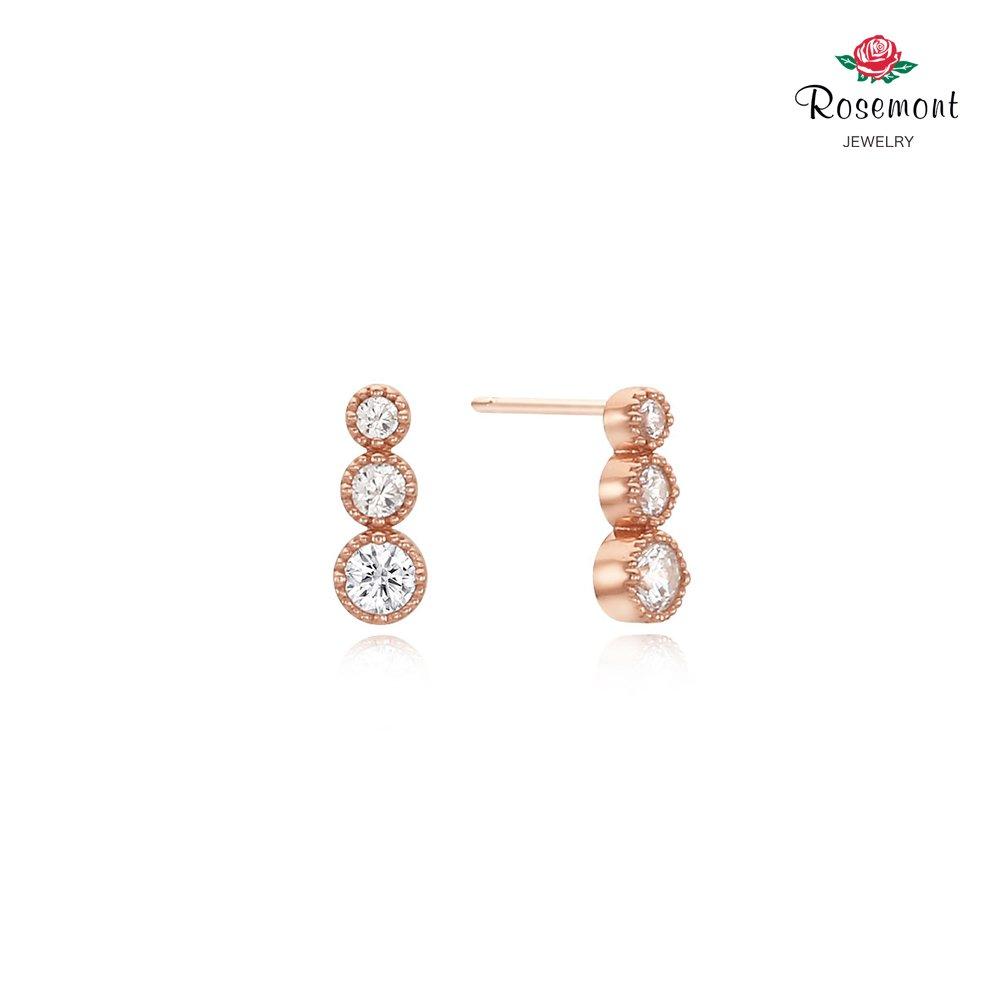 [Rosemont] Silver Earrings Rc0167