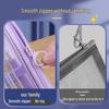 Double-Layer Mesh Transparent Pencil Case - Portable Large Capacity Stationery Box