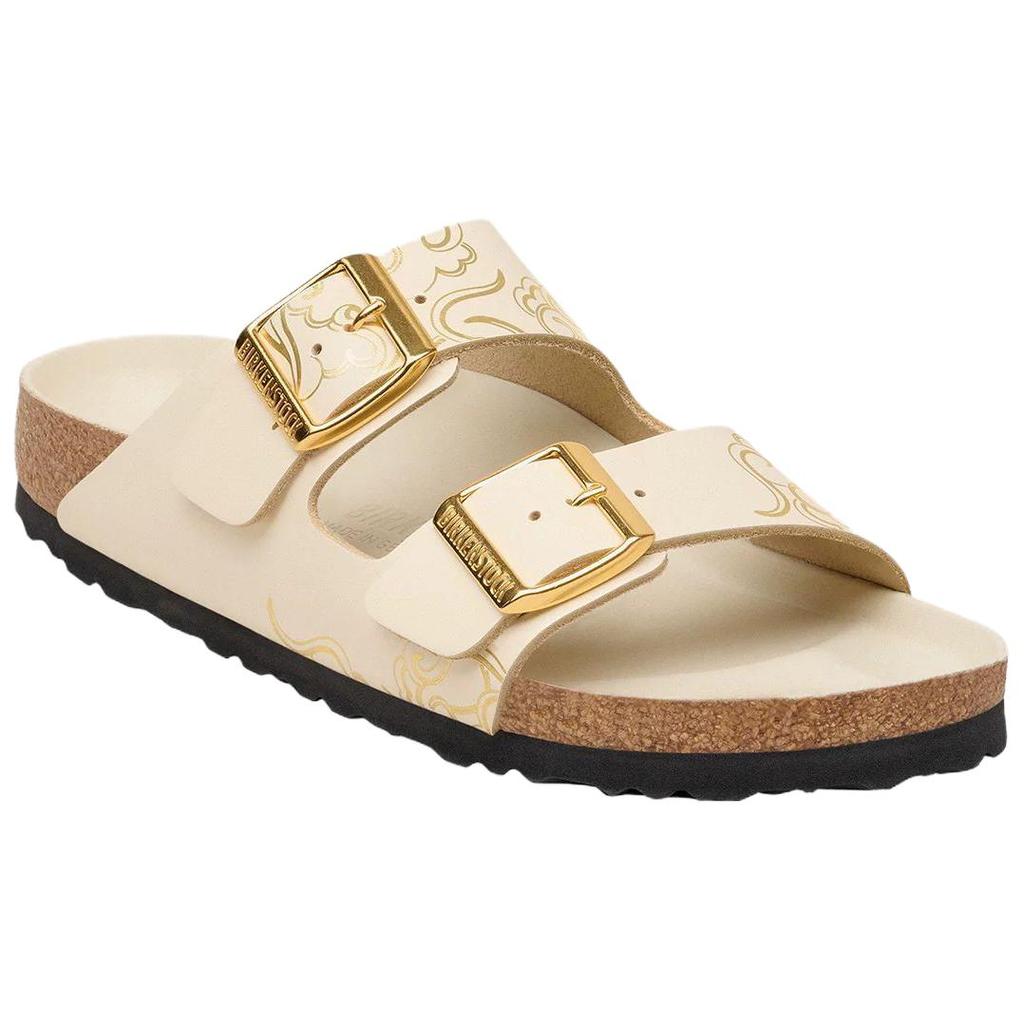 Birkenstock Arizona Birkenstock Shoes Unisex Vanilla Narrow 1031241