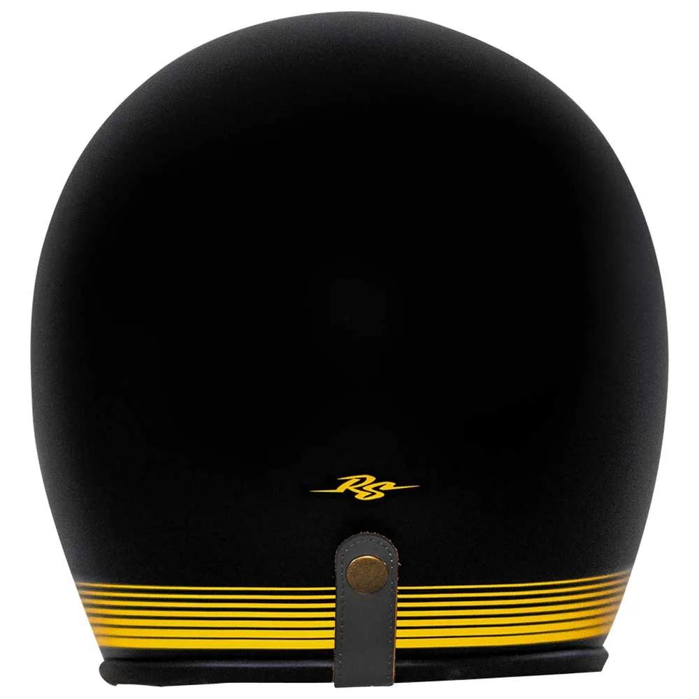 Rusty Stitches Open Helmet Fonzie