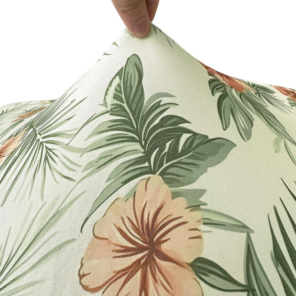 Zewnętrzna drukowana poszewka na poduszkę sofową z jedwabiu mlecznego – Elastyczna, jednostronnie szczotkowana