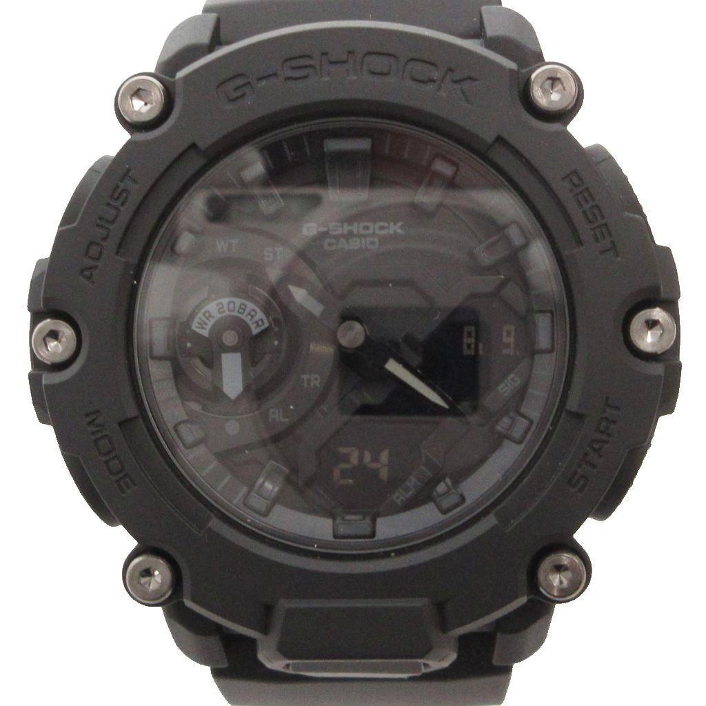CASIO Quartz Watch with Carbon Core Black GV G-SHOCK GA-2200BB-1AJF Analog-Digital Guard, / Men's