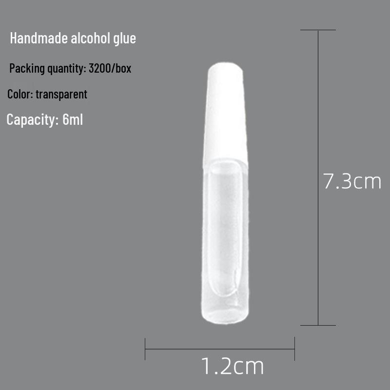 Kids' DIY Transparent Alcohol Glue - 30ml for Crafts: Ideal for Non-woven Fabric, Kindergarten Projects, Hemp Rope & Handmade Creations