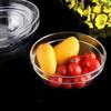 Thick Dessert Bowl Transparent Fruit Bowl Multipurpose Acrylic Salad Bowl  Kitchen