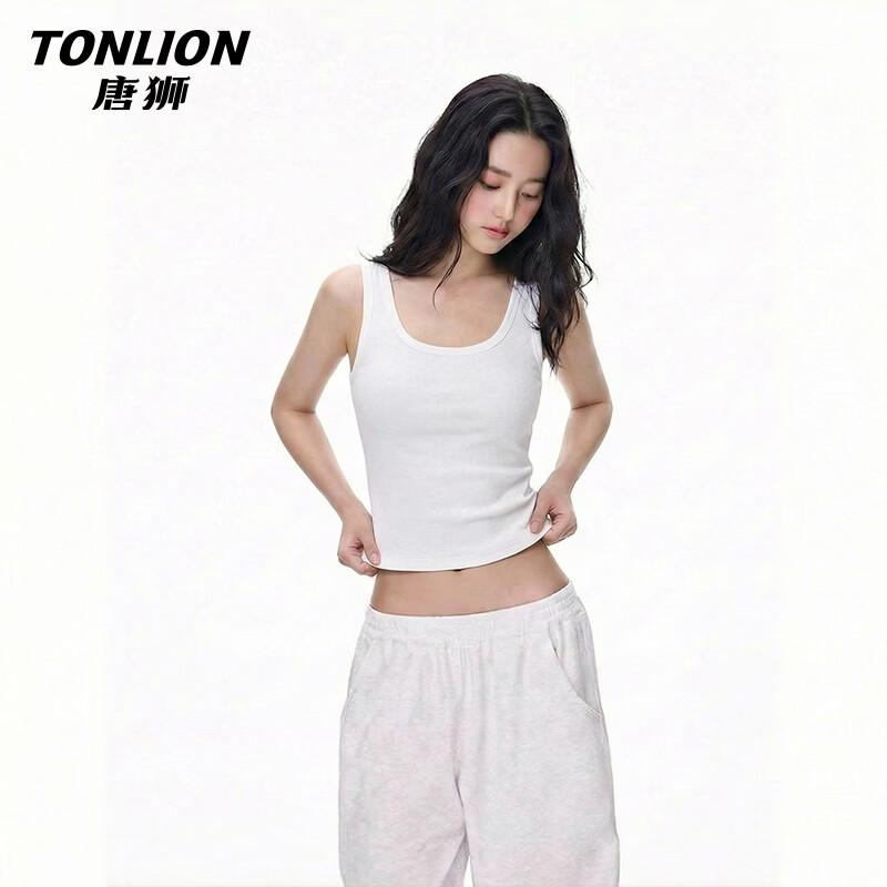 Женская облегающая вязаная майка TonLion с квадратным вырезом XL