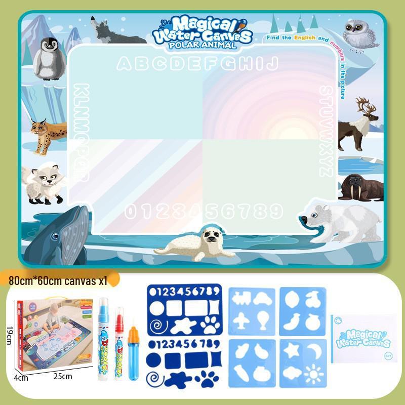 Extra Large Reusable Water Magic Drawing Mat for Kids