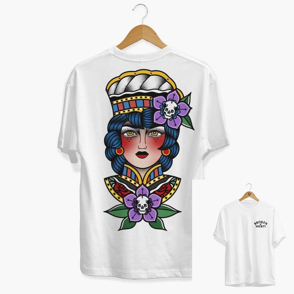 Eagle Vs Snake Tattoo Art Retro Style Casual TShirt Unisexs and Womens Luxury Brand Top 2026 New