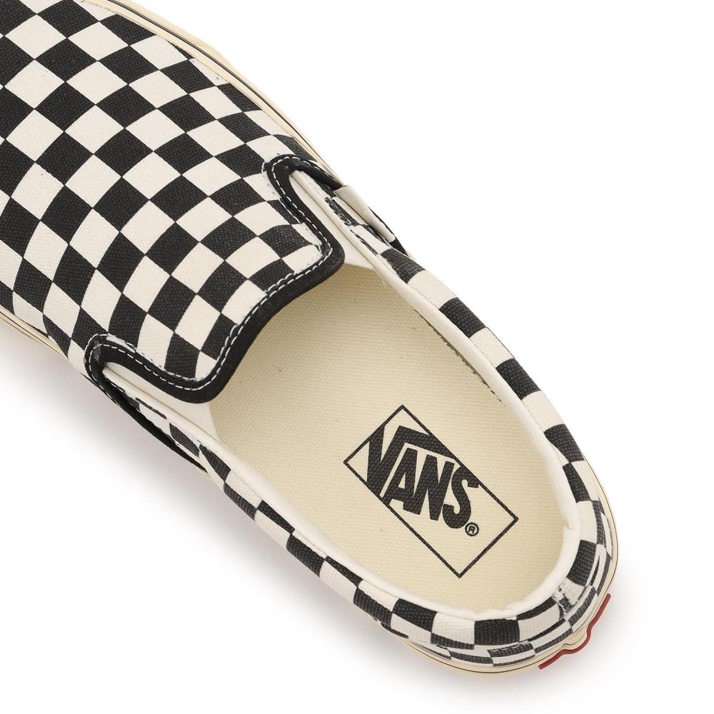 Vans Slip On Chk Blk Mashima Vn000dah1kp Chk Blk Mashima