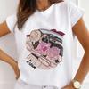 Women's New Fashion City Girl Half Sleeve Basic Cute Clothes T-shirt Graphic T Shirts Y2k Tops Harajuku Vintage Tee