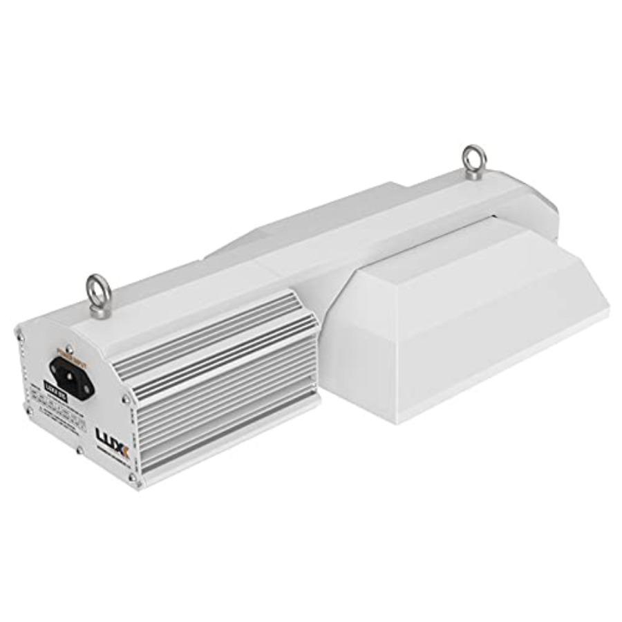 315 CMH 120260 Grow Light 4200K Full Spectrum VegFlower Lamp for Indoor Plant Growth Aluminum Housing White Finish High Efficie
