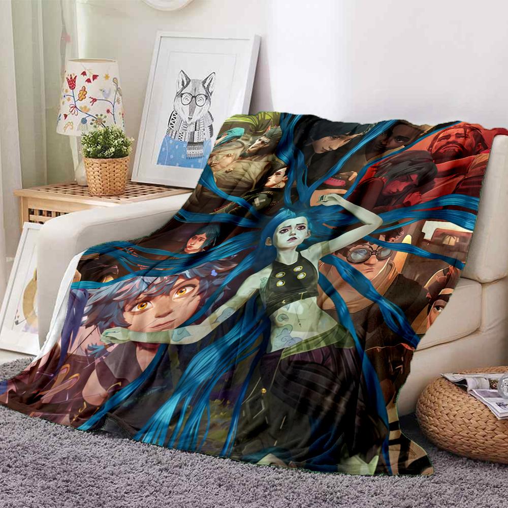 Arcane Flannel Blanket, High quality Comfortable for All Seasons, Home Decor, Warmth and Comfort
