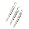 3pcs Blackhead Tweezers Extractor Beauty Salon Stainless Steel Pimples Whiteheads Comedones Remover Tool