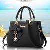 Bolsa feminina 2025 nova bolsa de moda versão coreana bolsa de ombro mensageiro portátil bolsa feminina decorativa com laço