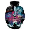 Rick Womenmen And Morty Funny 3d Print Casual Hoodie Sweatshirt Jumper Pullover