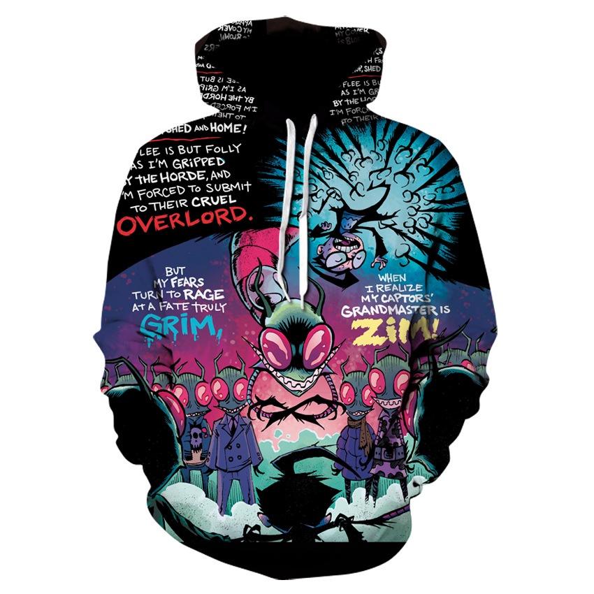 Rick Womenmen And Morty Funny 3d Print Casual Hoodie Sweatshirt Jumper Pullover