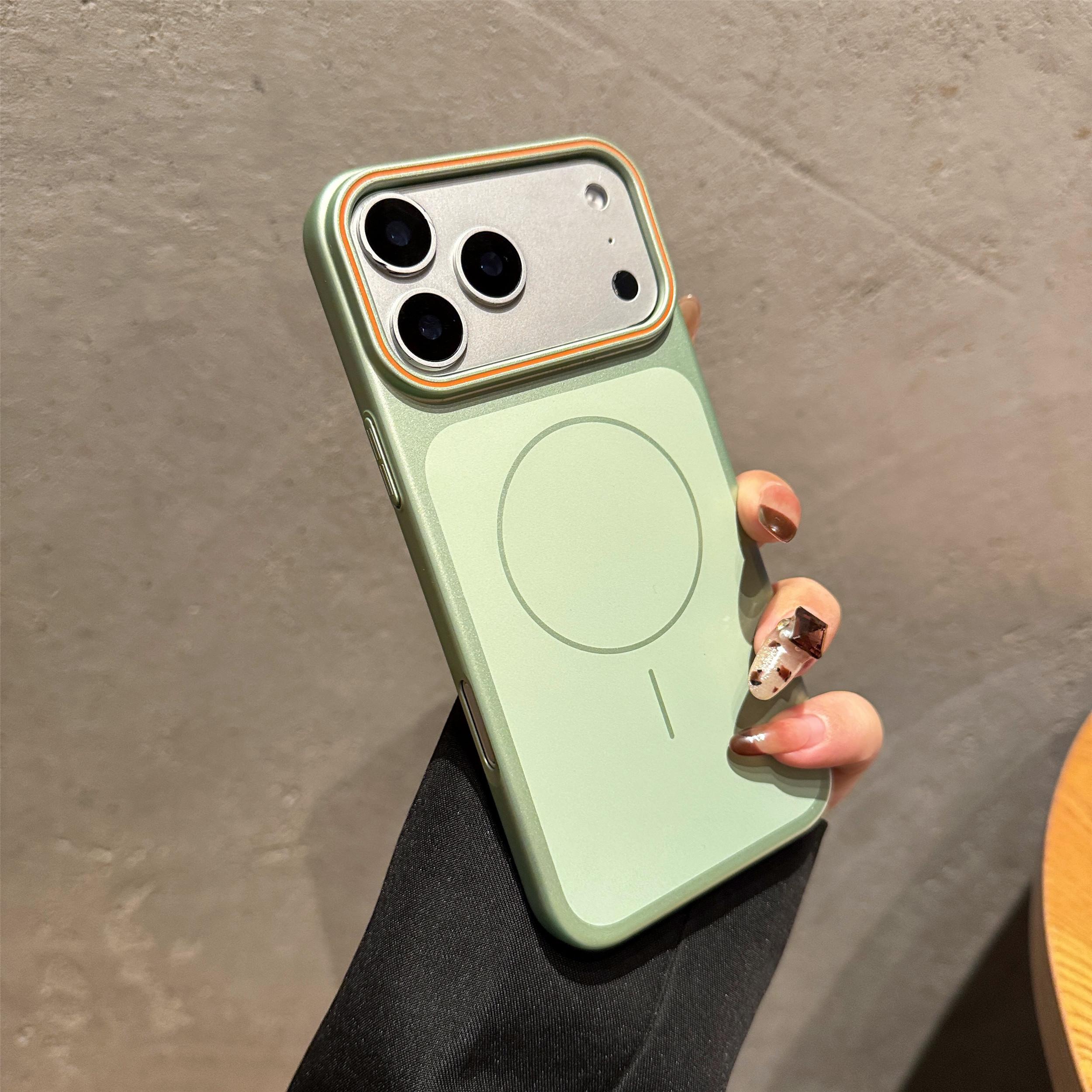 

Original Hard PC Ultra Thin For Magsafe Case for iPhone 17 Air 16 15 14 Plus 13 Pro Max Magnetic Shockproof Matte Slim Cover iPhone 13