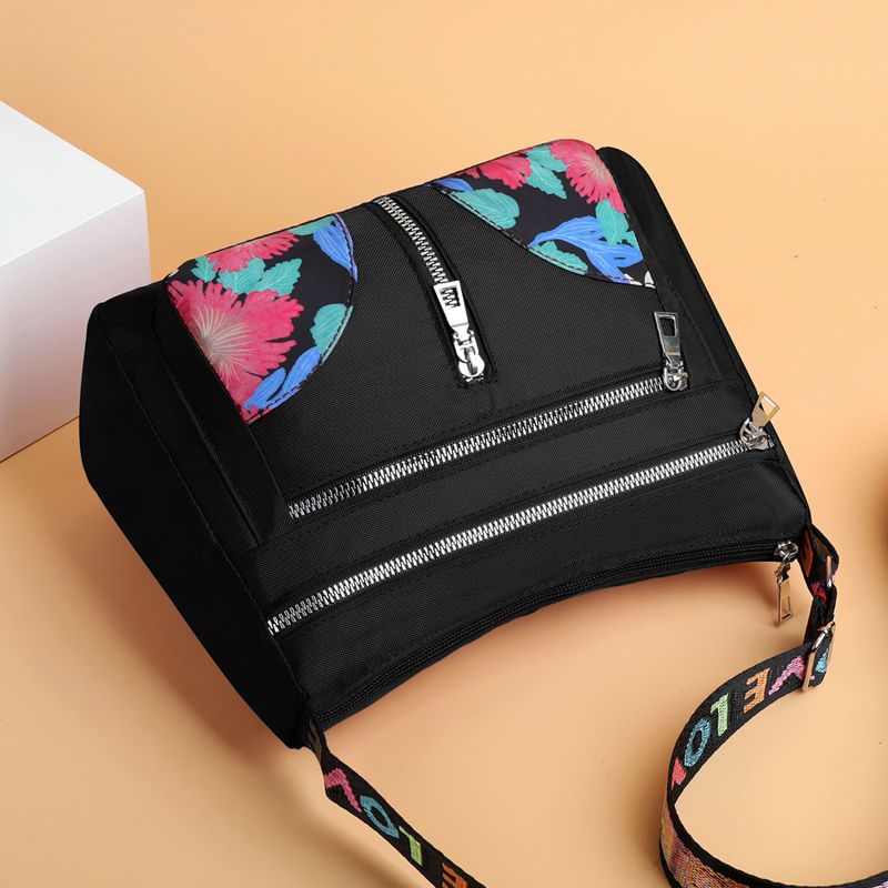 Geantă Crossbody din Nailon Impermeabil Geantă din Pânză Geantă Crossbody cu Un Singur Umăr din Pânză Oxford Geantă de Damă Geantă pentru Mamă