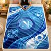 Koc Flanelowy Napoli FC Ciepły Miękki Koc Rzutowy do Użytku Wewnętrznego Sofa Łóżko Salon