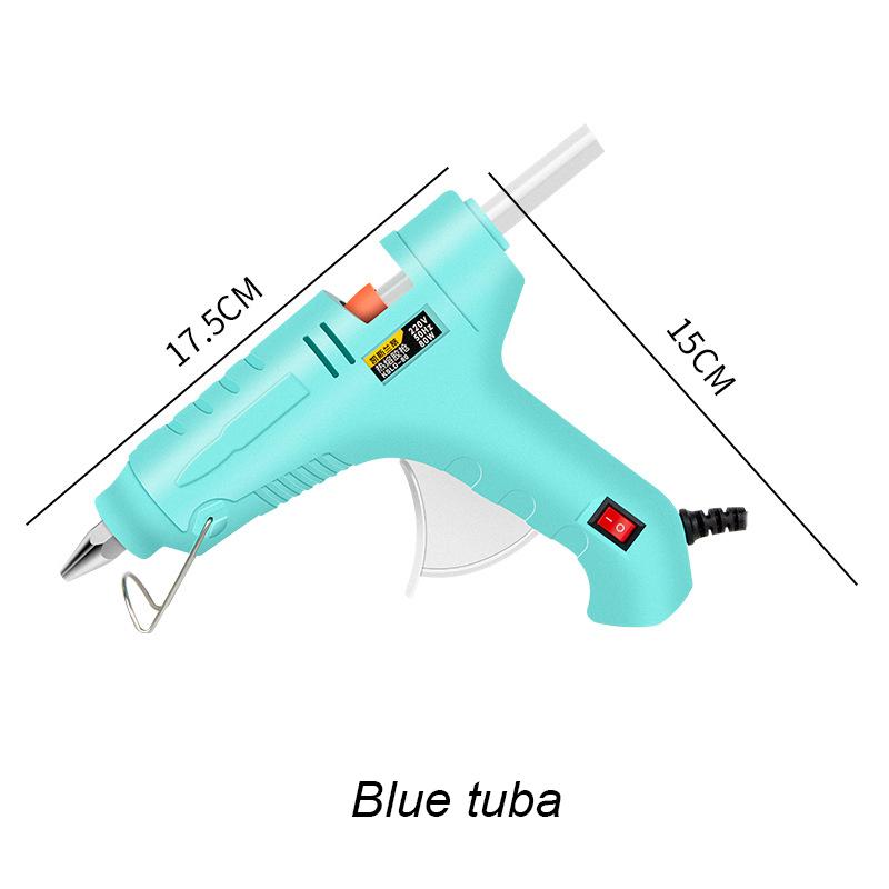 

20 Вт/60 Вт термоклеевой пистолет и клеевой карандаш 7 мм, мини-пистолет, термоэлектрический инструмент для ремонта температуры, сделай сам, бесплатный термоклей-карандаш