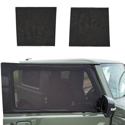 HapiChil Neuer Suzuki Jimny Auto-Bildschirm JB64 Fensternetz Insektenschutznetz Autovorhang Zubehör 2 Stück für (Nicht Sierra) (Original)