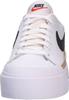 Nike Court Legacy Lift Women's Sneakers (DM7590-100) White/hemp/team Orange/black