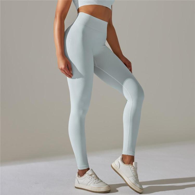 High Waist Seamless Yoga Pants for Women Stretchy Gym Leggings Fitness Exercise Sports Tights