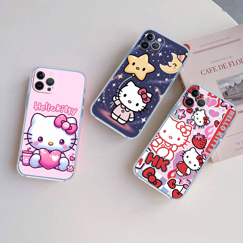 Hello kitty Phone Case for Motorola G14 G15 G24 G30 G31 G32 G34 G41 G42 G51 G52 G50 G60S G60 G62 G72 G71 G73 G84 G85 G200 E32