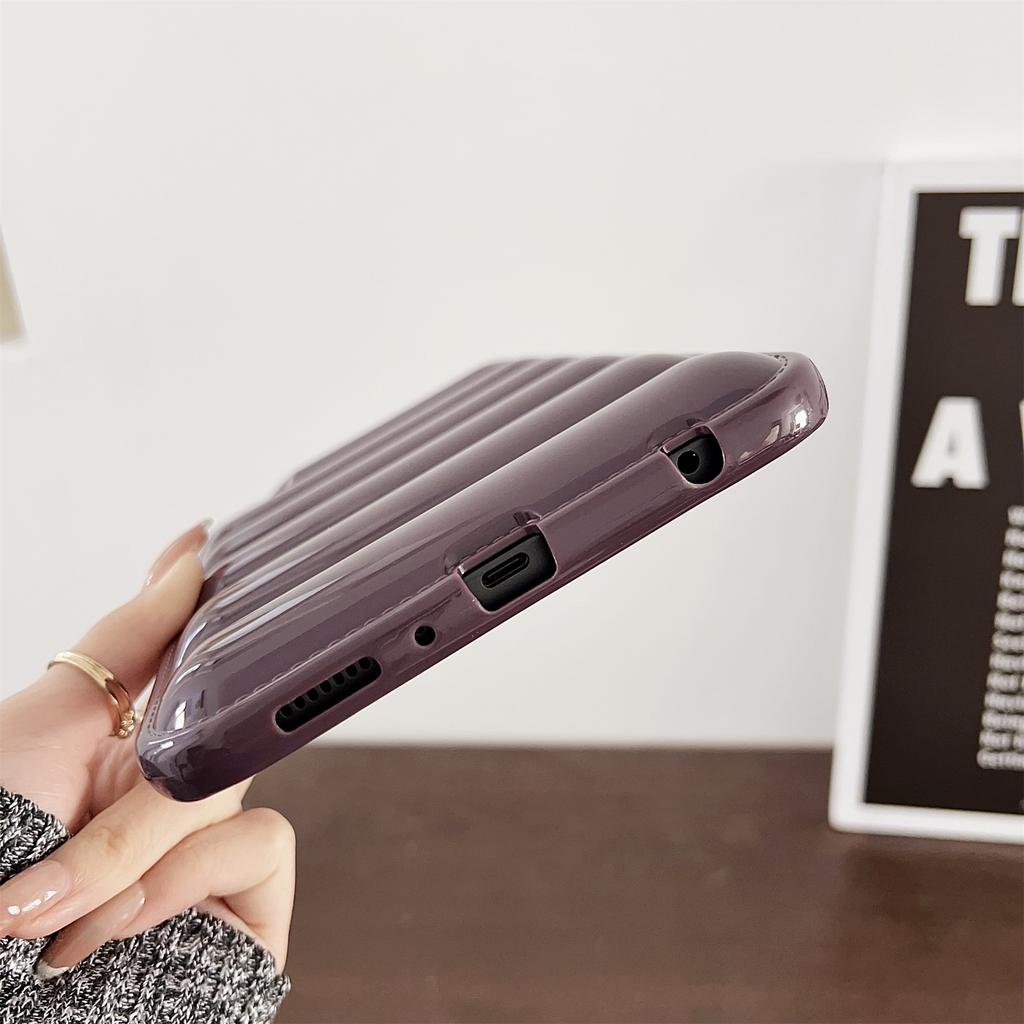For Samsung Galaxy Tab A9+ Protective Case TPU Airbag Down Jacket Tablet Cover
