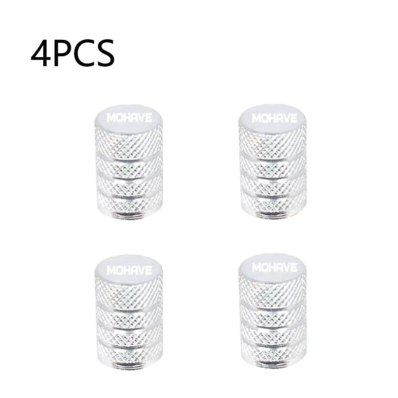 AABJC1 4pcs For KIA MOHAVE Car Wheel Tire Valve Caps Tyre Stem Covers Airdust Waterproof Accessories