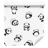 Cute Pandas Wallpaper for Living Room and Bedroom 50x1000