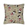 Federa per Cuscino Quadrata Cartone Animato Mickey Minnie Cuscino Decorativo in Poliestere, Federa per Cuscino alla Moda