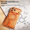 Funda de Metal para Teléfono Oatsbasf para iPhone 17 Pro Max/17 Pro con Soporte Magnético Giratorio 360° Cubierta sin Bordes de Metal de Aluminio Magsafe